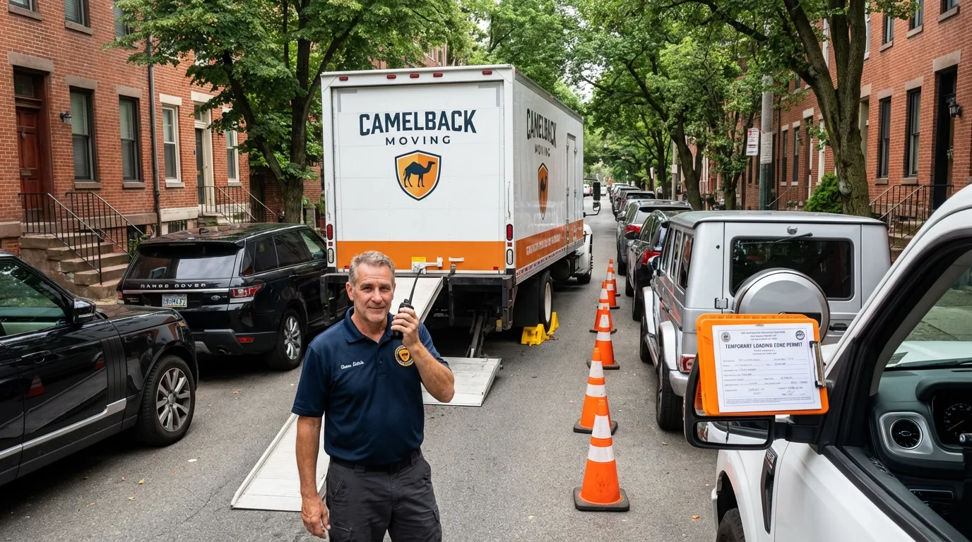 City street loading permit setup in Hillsborough, NJ